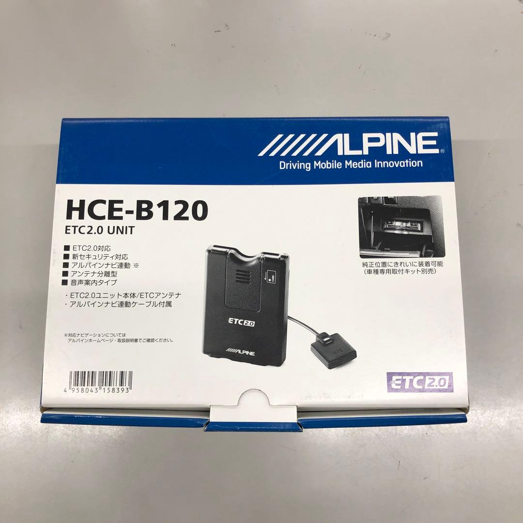 ALPINE アルパイン ETC2.0車載器 HCE-B120 659