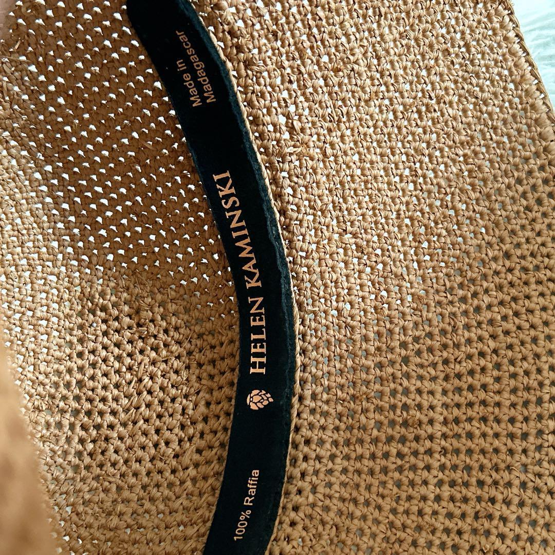 ヘレンカミンスキー　プロバンス　ラフィアハット　　ブラウン