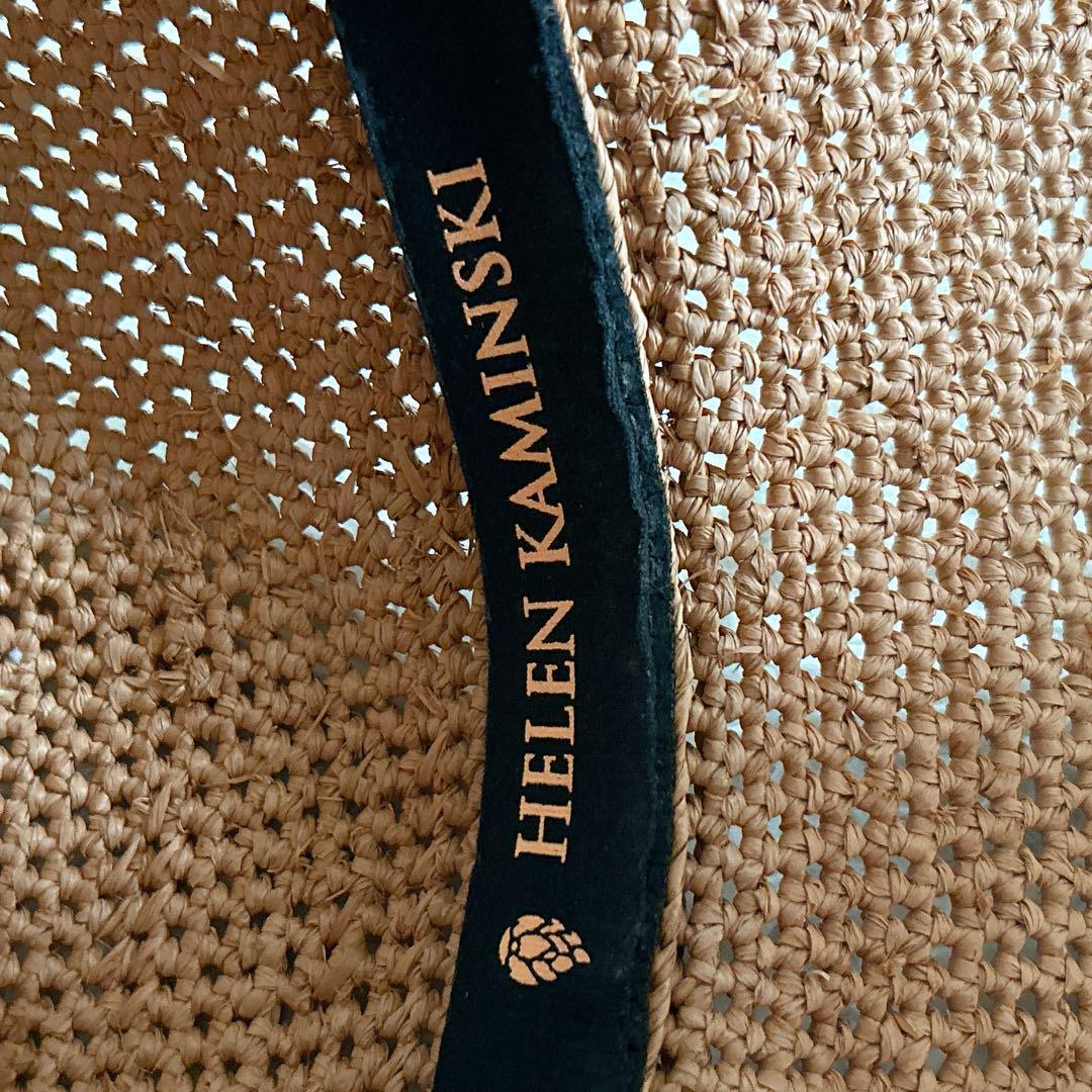 ヘレンカミンスキー　プロバンス　ラフィアハット　　ブラウン