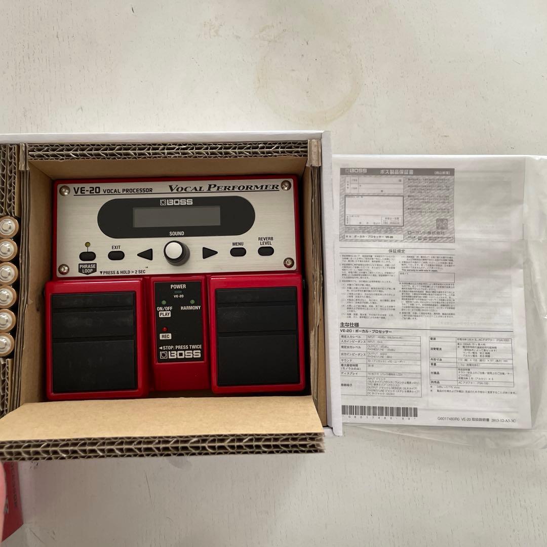 BOSS VE-20 ボーカルマルチエフェクター