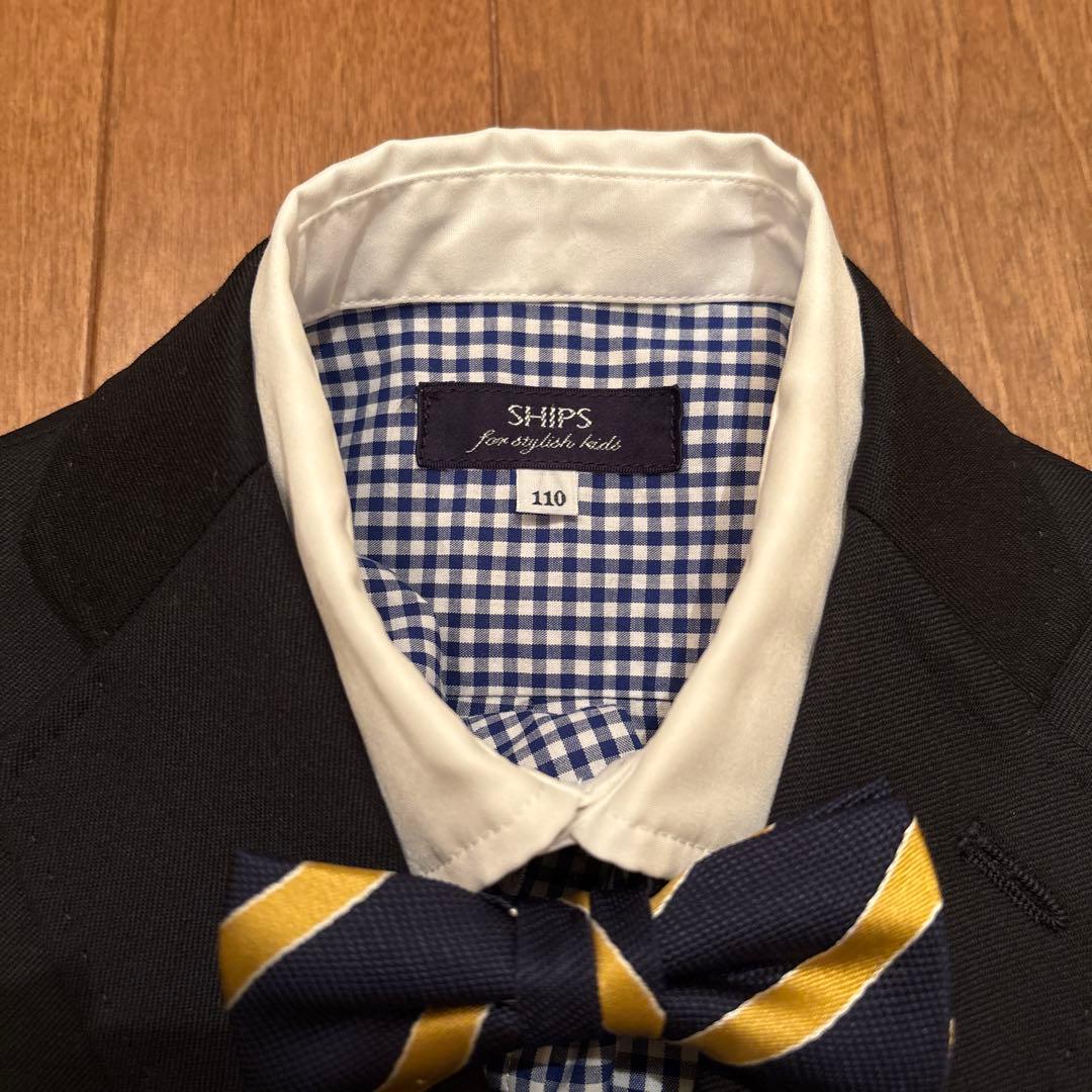 SHIPS フォーマルスーツ 110cm ネイビー