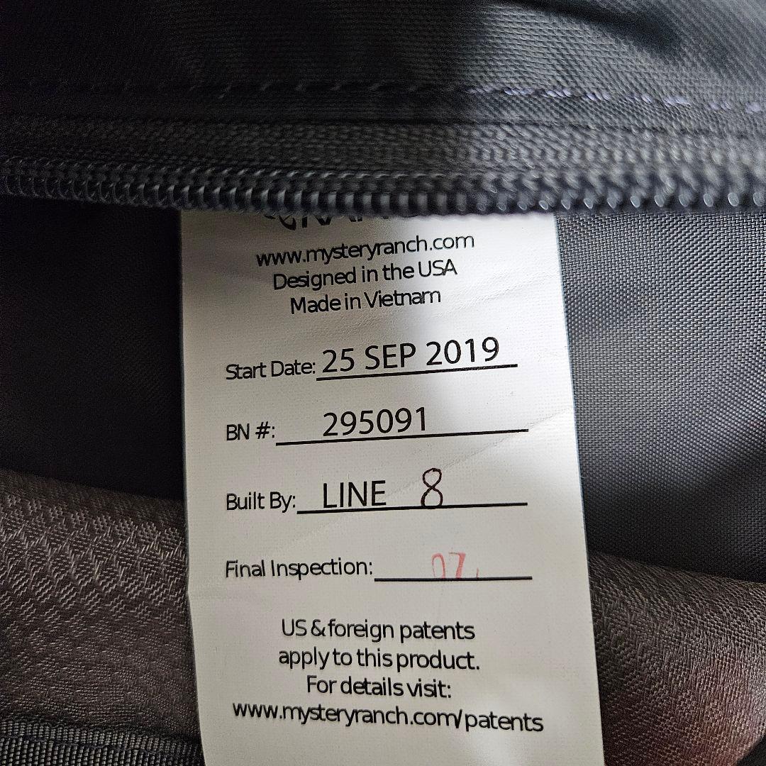 マ*ー様 ミステリーランチ ミッションローバー 3Way