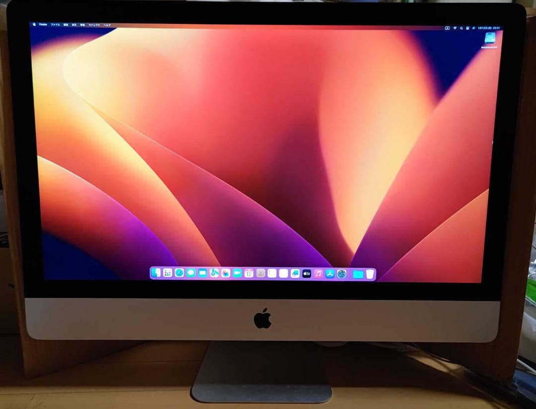 iMac Retina 5K 27インチ 2017 16GB 1.03TB