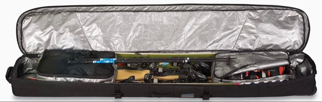 【良品】DAKINE ダカイン　日本正規品　スキーケース　スノーボードケース