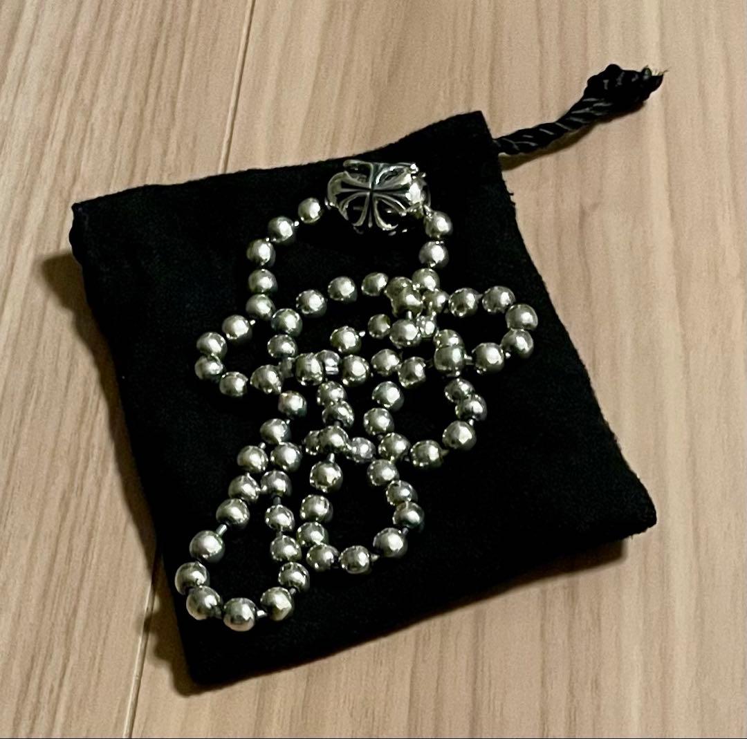 BWL ビルウォールレザーラージへボールチェーン5.5mm約60cm