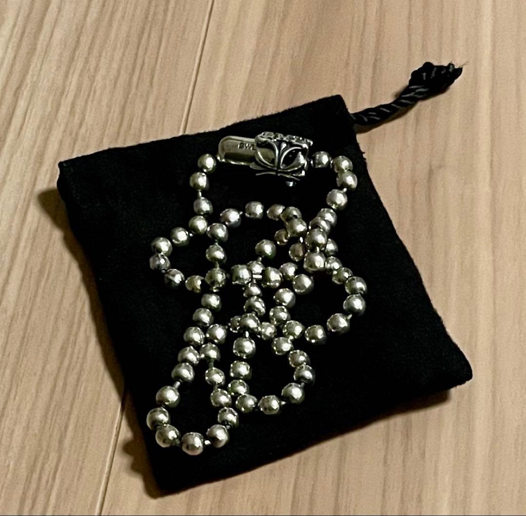 BWL ビルウォールレザーラージへボールチェーン5.5mm約60cm