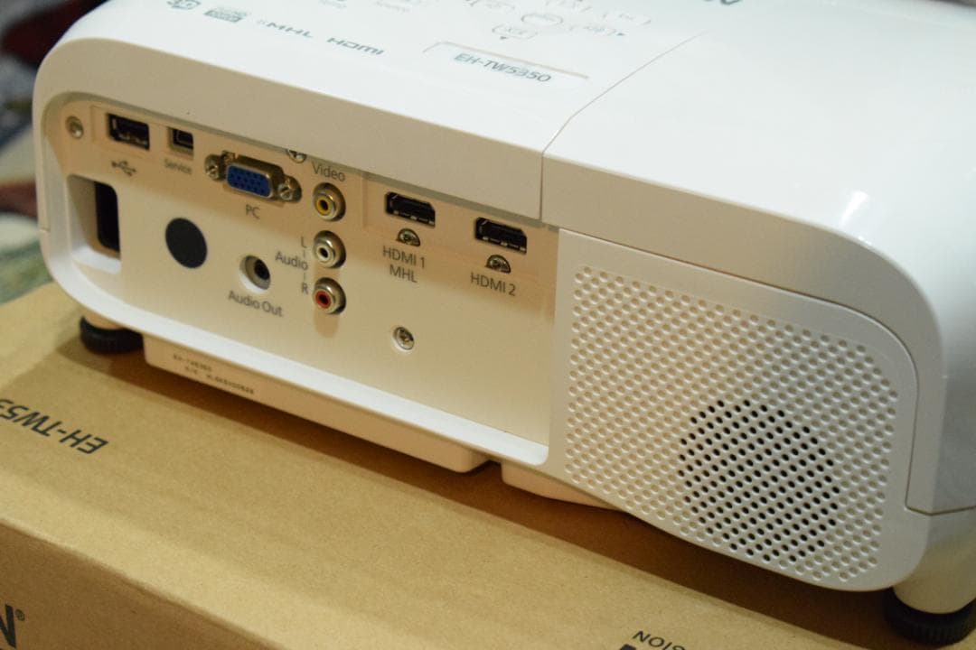 EPSON プロジェクター EH-TW5350 動作確認済み 付属品あり