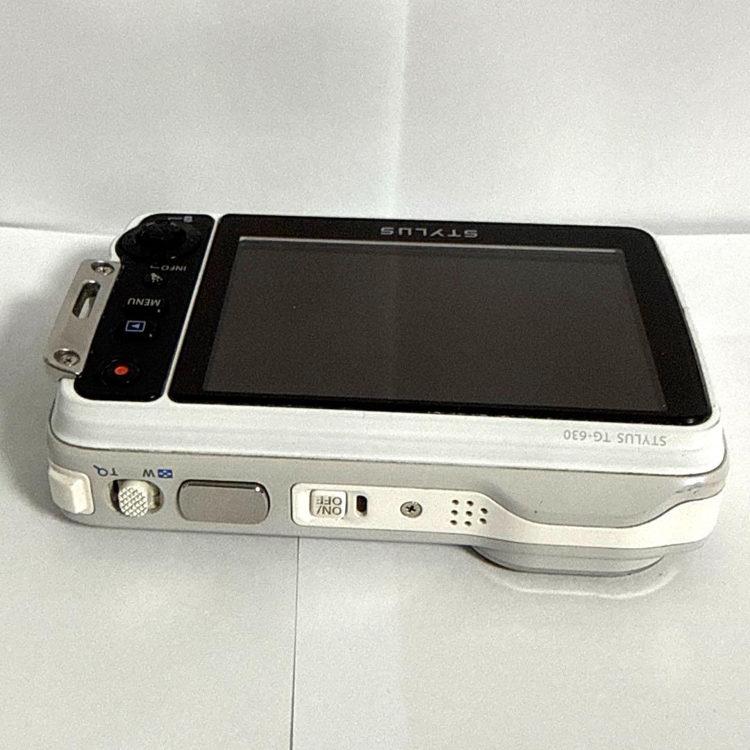 ☆軽量コンパクト☆OLYMPUS STYLUS TG-630 ホワイト☆