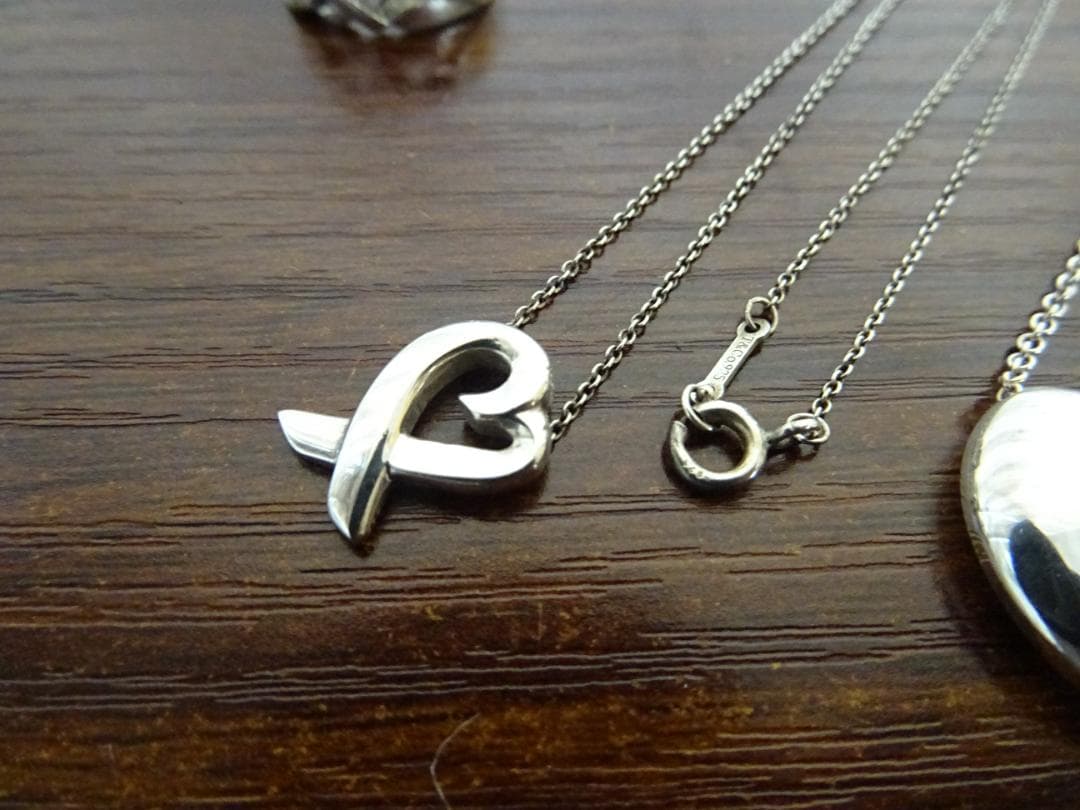 か*ル様 奈007 ティファニー ネックレス リング 3点 まとめ売り 925