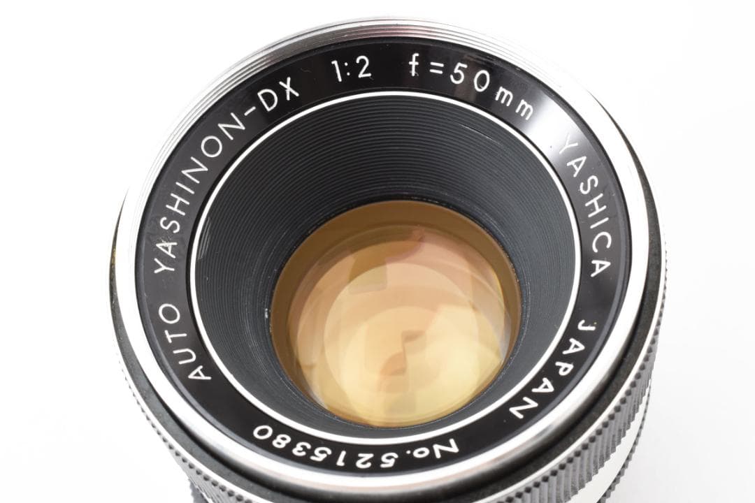 レンズ(単焦点) YASHICA AUTO YASHINON-DX 50mm F2 F0185
