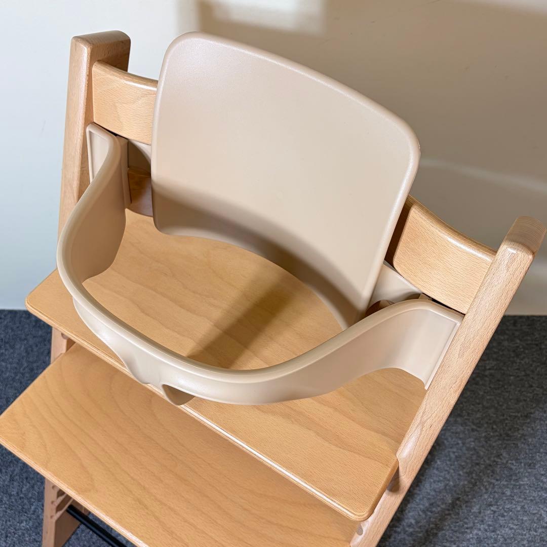 極美品!!組み立てたまま発送♪ストッケ トリップトラップ ナチュラル シリアル6