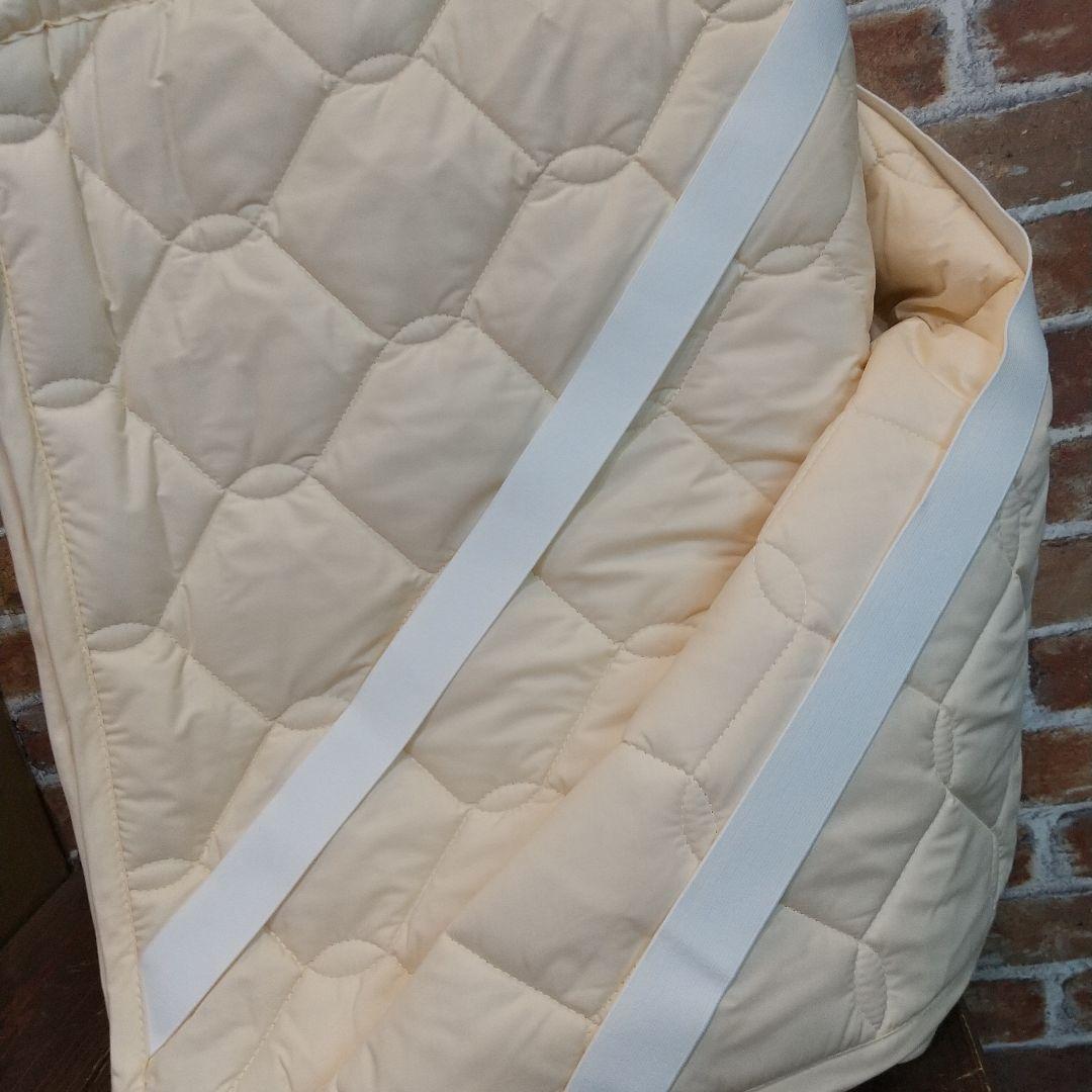 シモンズ 羊毛ベッドパッド セミダブル 120×200cm