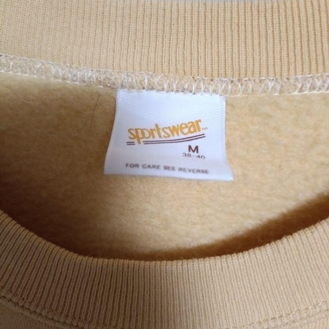 sportswear　PEANUT　ラグランスウェット　別注　チャーリーブラウン