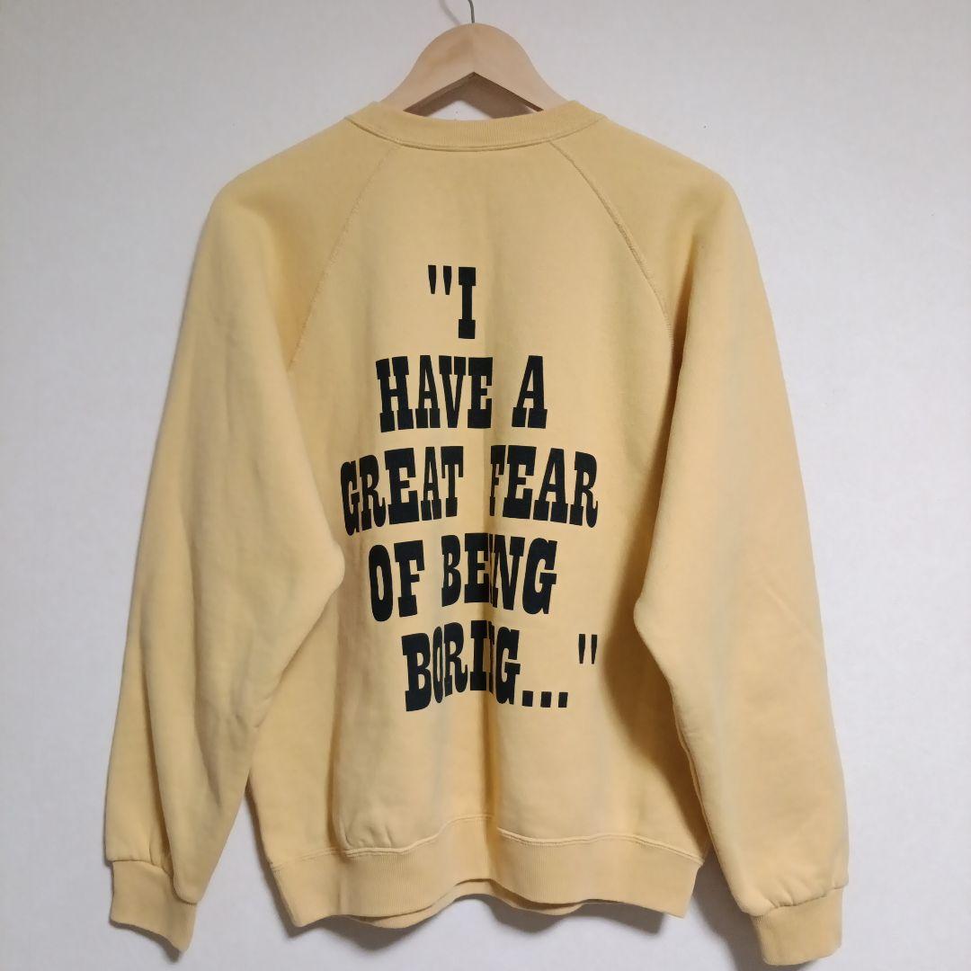 sportswear　PEANUT　ラグランスウェット　別注　チャーリーブラウン