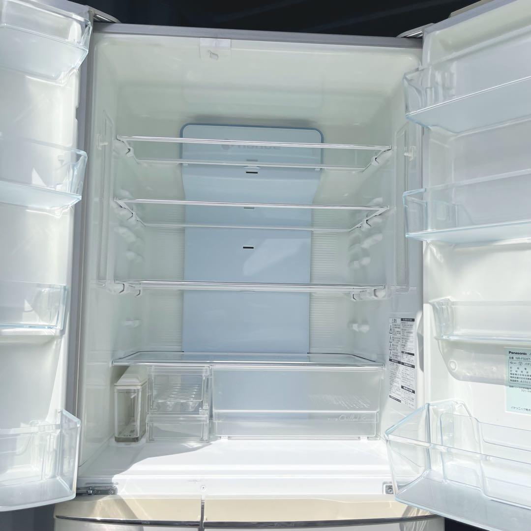 123取付無料！パナソニックエコナビ搭載！高性能おしゃれインテリア501L冷蔵庫