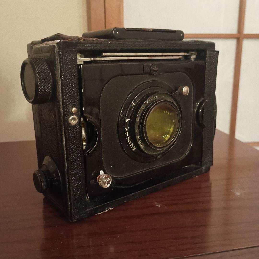 超希少!! 蛇腹カメラ　エルネマンビューカメラ 蛇腹 中判 アンティークカメラ