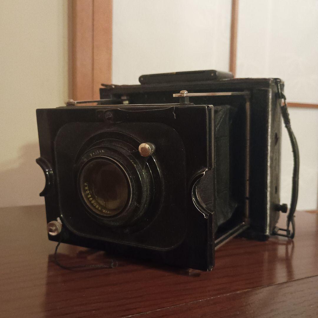 超希少!! 蛇腹カメラ　エルネマンビューカメラ 蛇腹 中判 アンティークカメラ