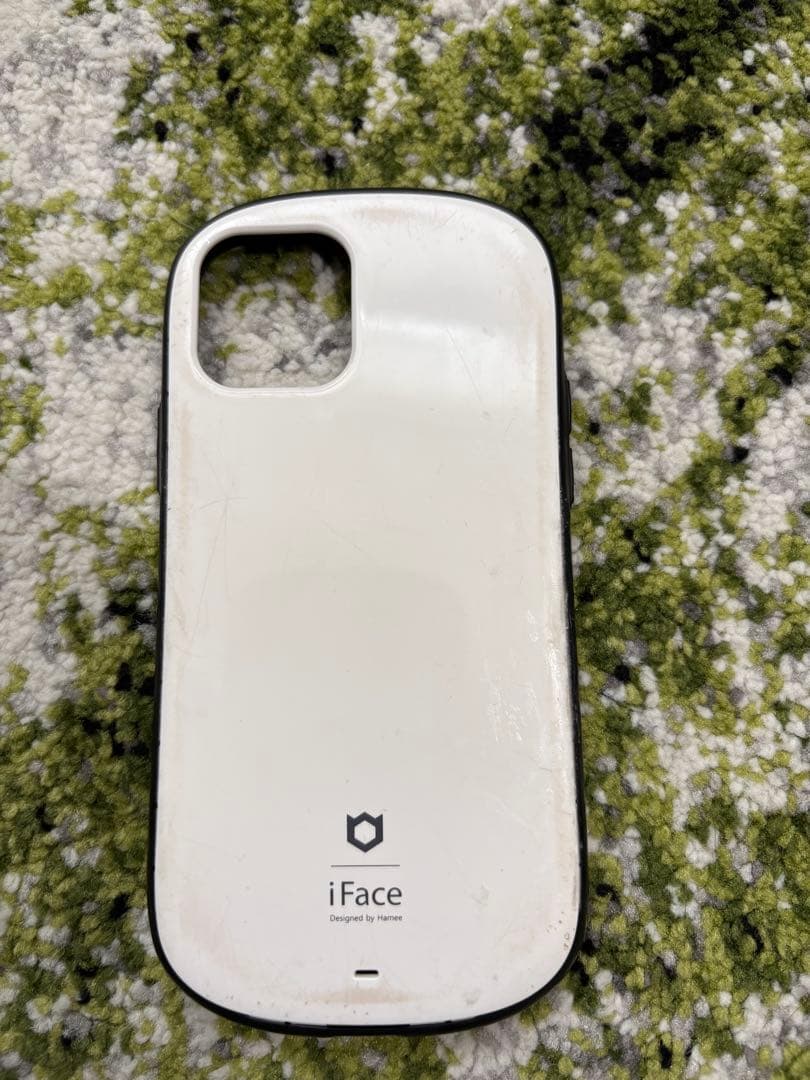 iPhone12ブラック 64GB SIMフリー強化ガラス貼付済iFaceケース