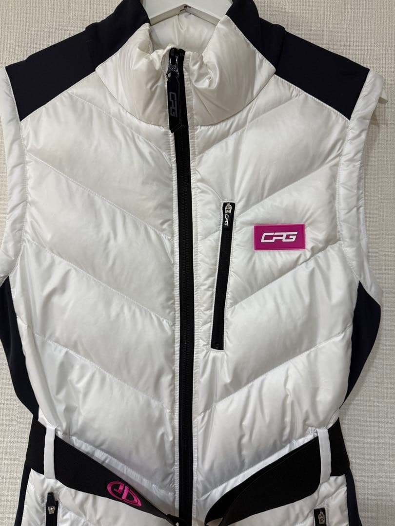 CPG レディース ゴルフ ワンピース ダウンベスト