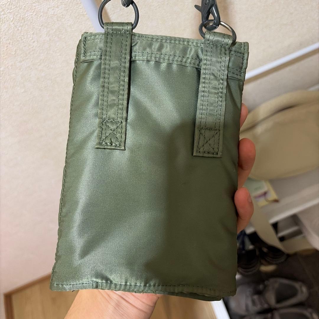 PORTER オリーブグリーン ショルダーバッグ
