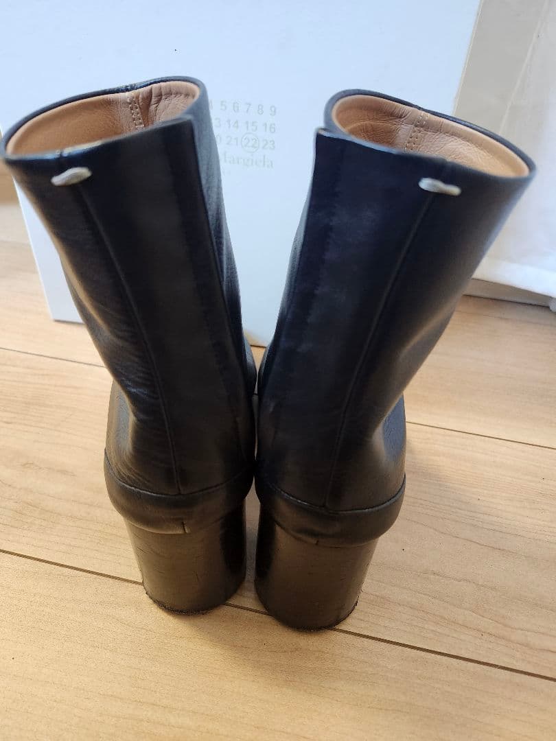 マルジェラ足袋ブーツ　36 ブラック　店舗購入品