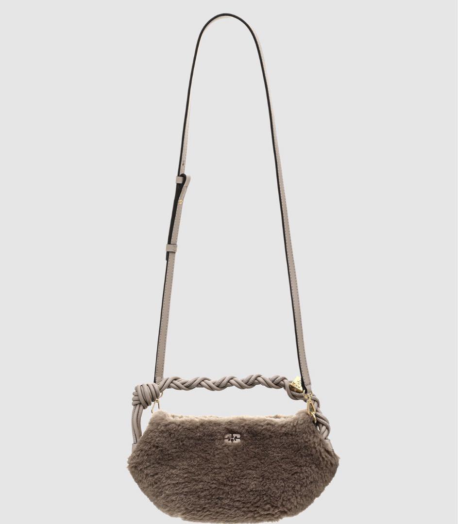 Ganni Bou Bag Mini Fur 美品　即日発送　ガニー