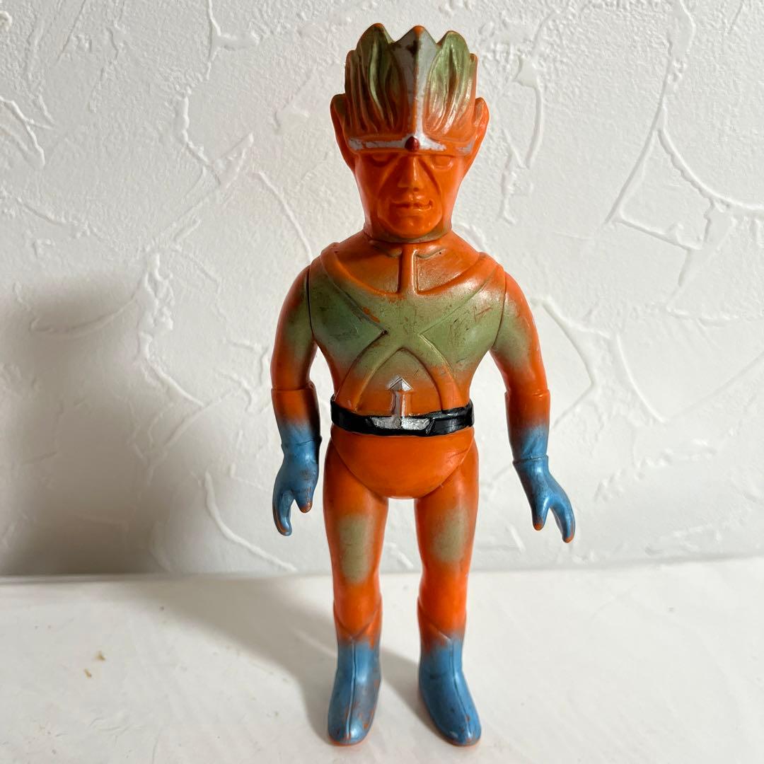 ⚠️昭和レトロ・貴重　レインボーマン　火の化身　万年社　ミドルサイズ　当時物