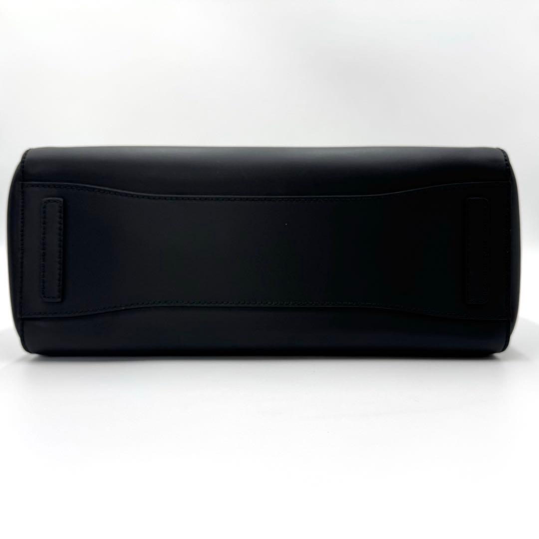 新品 フルラ Lucky ビジネスバッグ 2way レザー ロゴ金具 ブラック