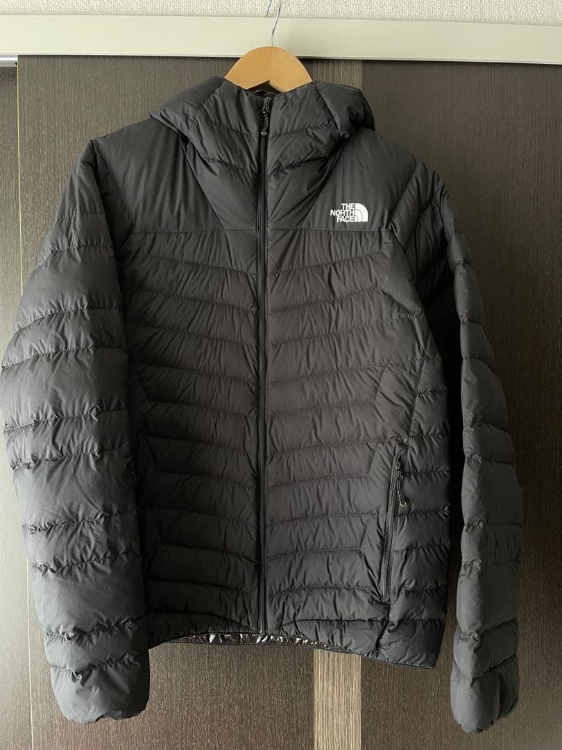 THE NORTH FACE サンダーフーディーLサイズブラックダウン