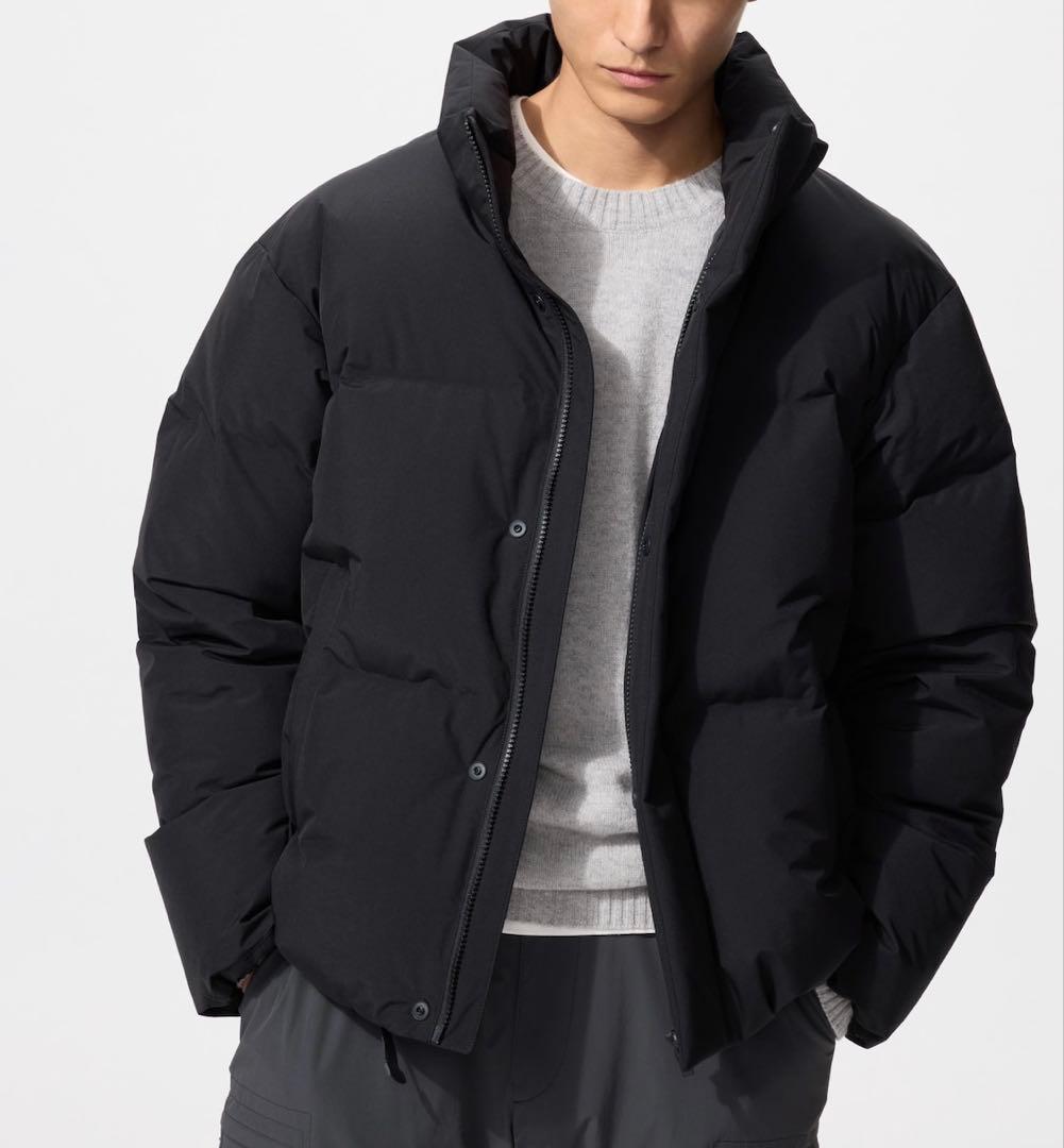 UNIQLO シームレスダウンジャケット　ブラック　Sサイズ