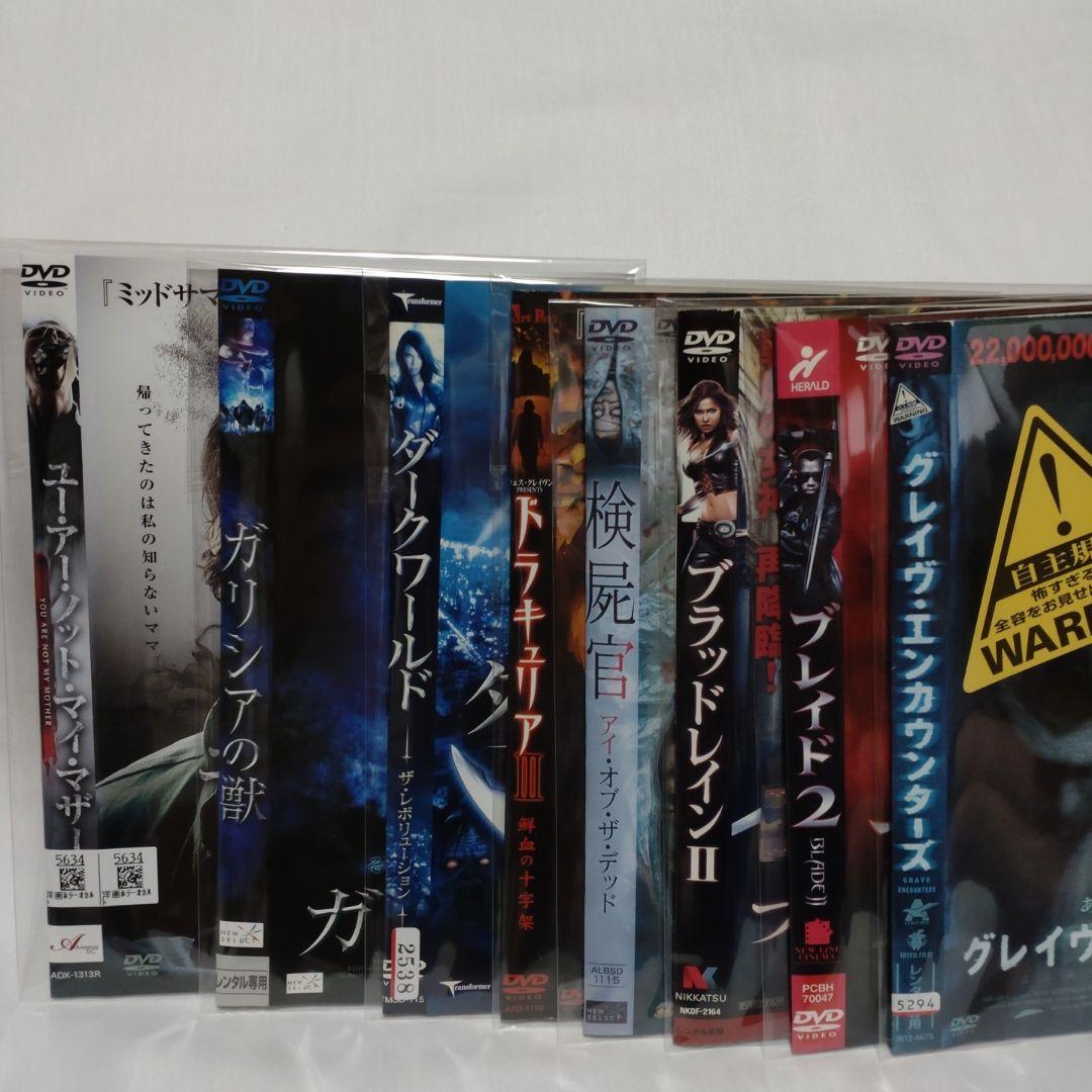 洋画/ホラー　DVD大量まとめ売り　83枚セット
