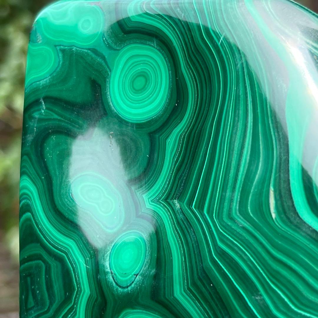 ✳️専用‼️✨癒される発色と模様✨高いヒーリングパワー✨マラカイト 原石 天然石