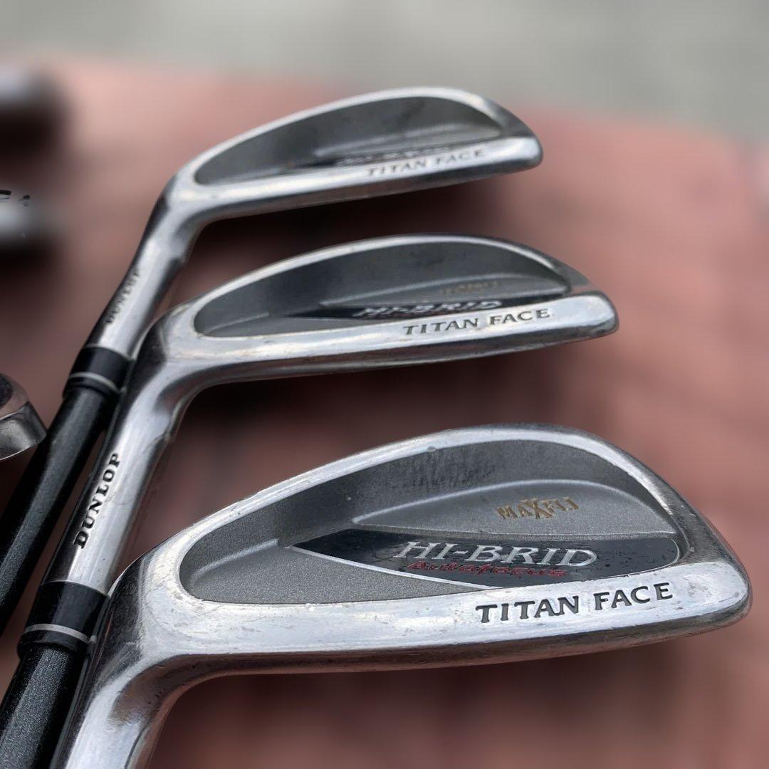 ヒ*デ様 ダンロップ　マックスフライ HI-BRID レフティ　左利き　アイアン