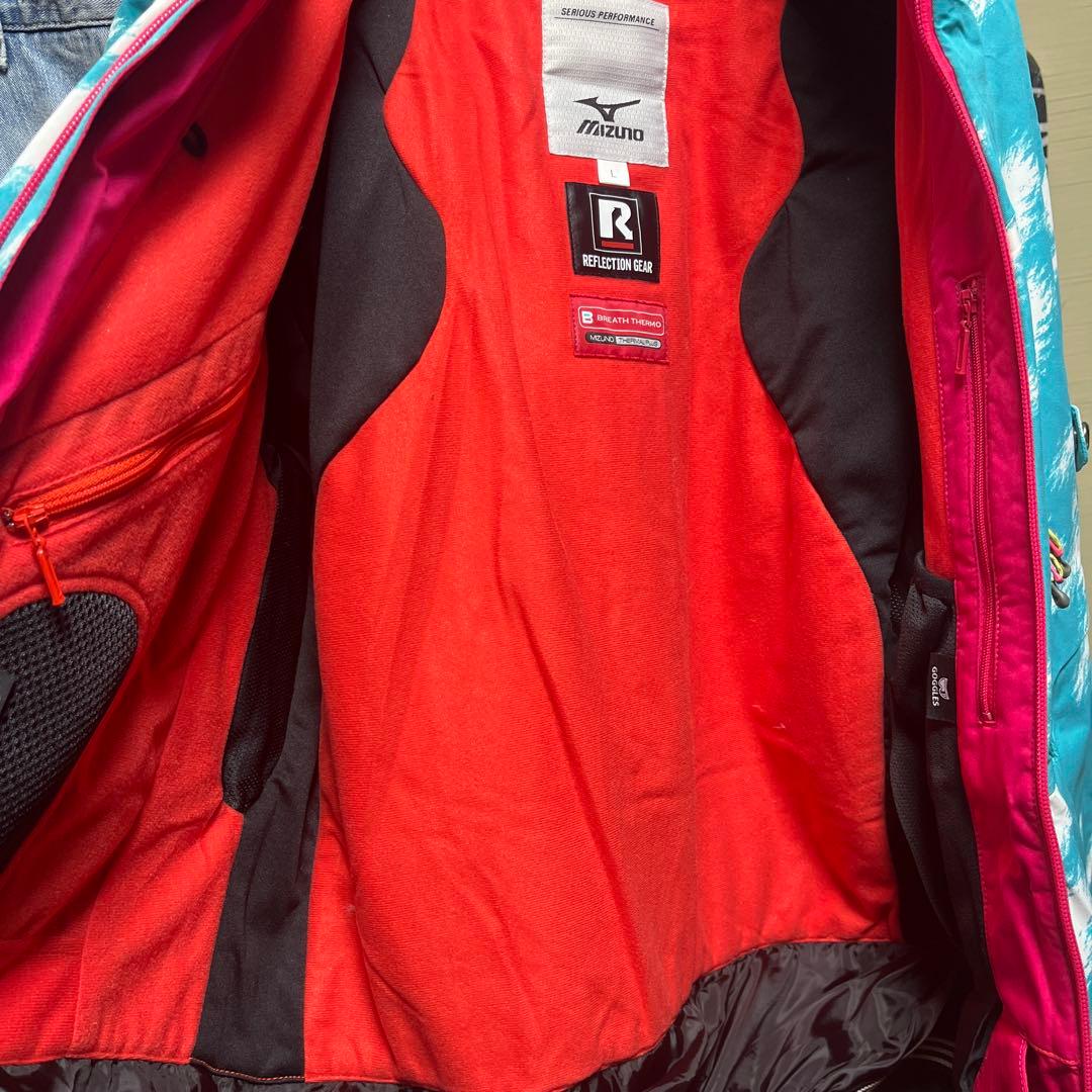 MIZUNO ミズノ スキーウェア Lサイズ 上下セット DEMO TEAM