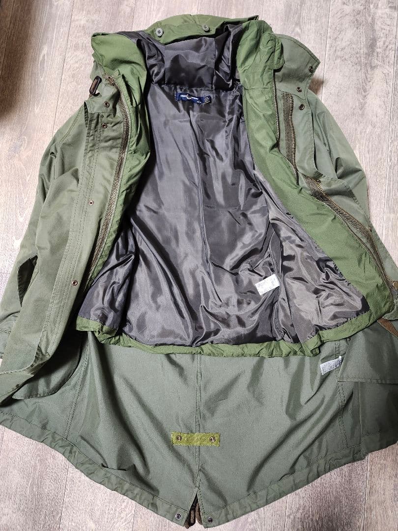 【フレッドペリー】モッズコート/ダウン脱着可/3way/M-51/波瑠