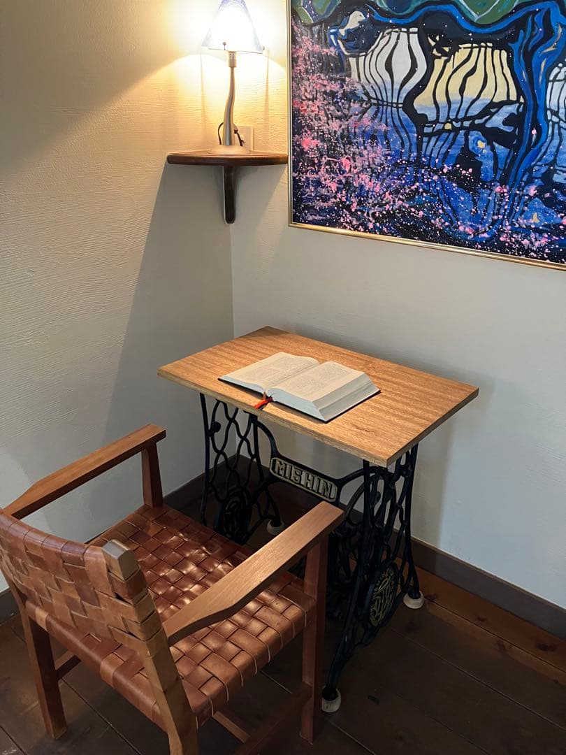 ミシンテーブル(MISHIN) 網目のミシン台 インテリアや花台などに