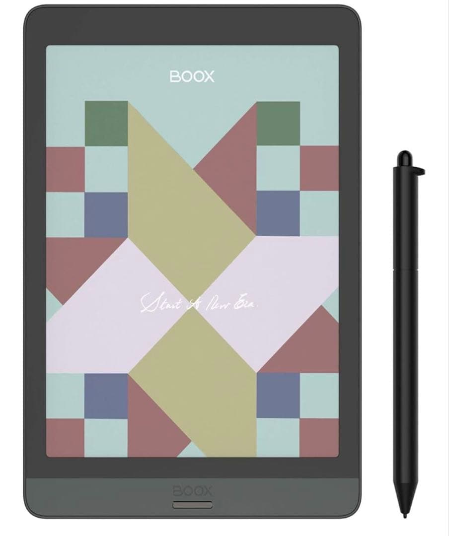 【カラー電子書籍】BOOX Nova3 Color 本体＋ケース＋保護フィルム付