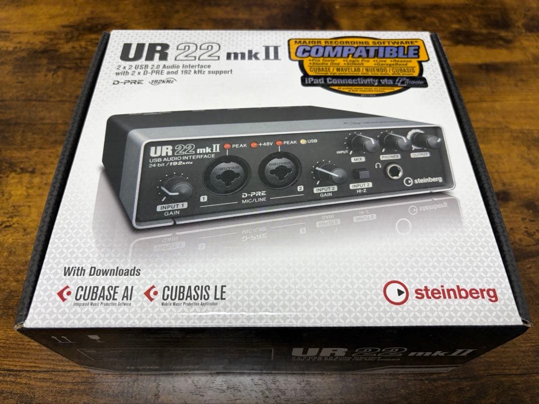 Steinberg UR 22 mk II USBオーディオインターフェイス