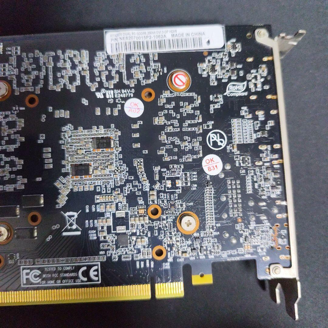 PALIT デュアルファン グラフィックボードrtx2070