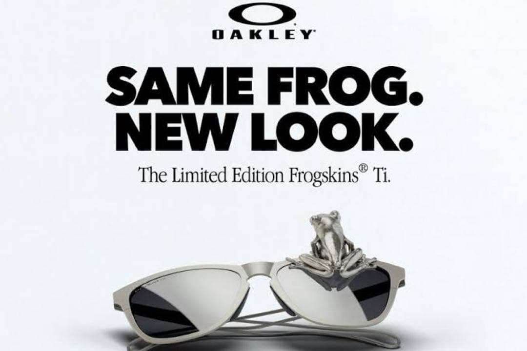 oakley frogskins ti オークリー　フロッグスキン　チタン