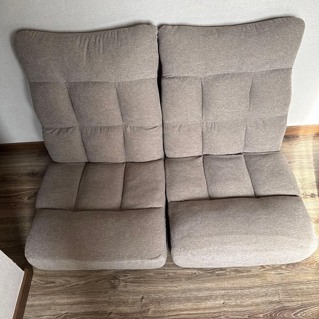 ニトリ つながるハイバック座椅子　2個セット