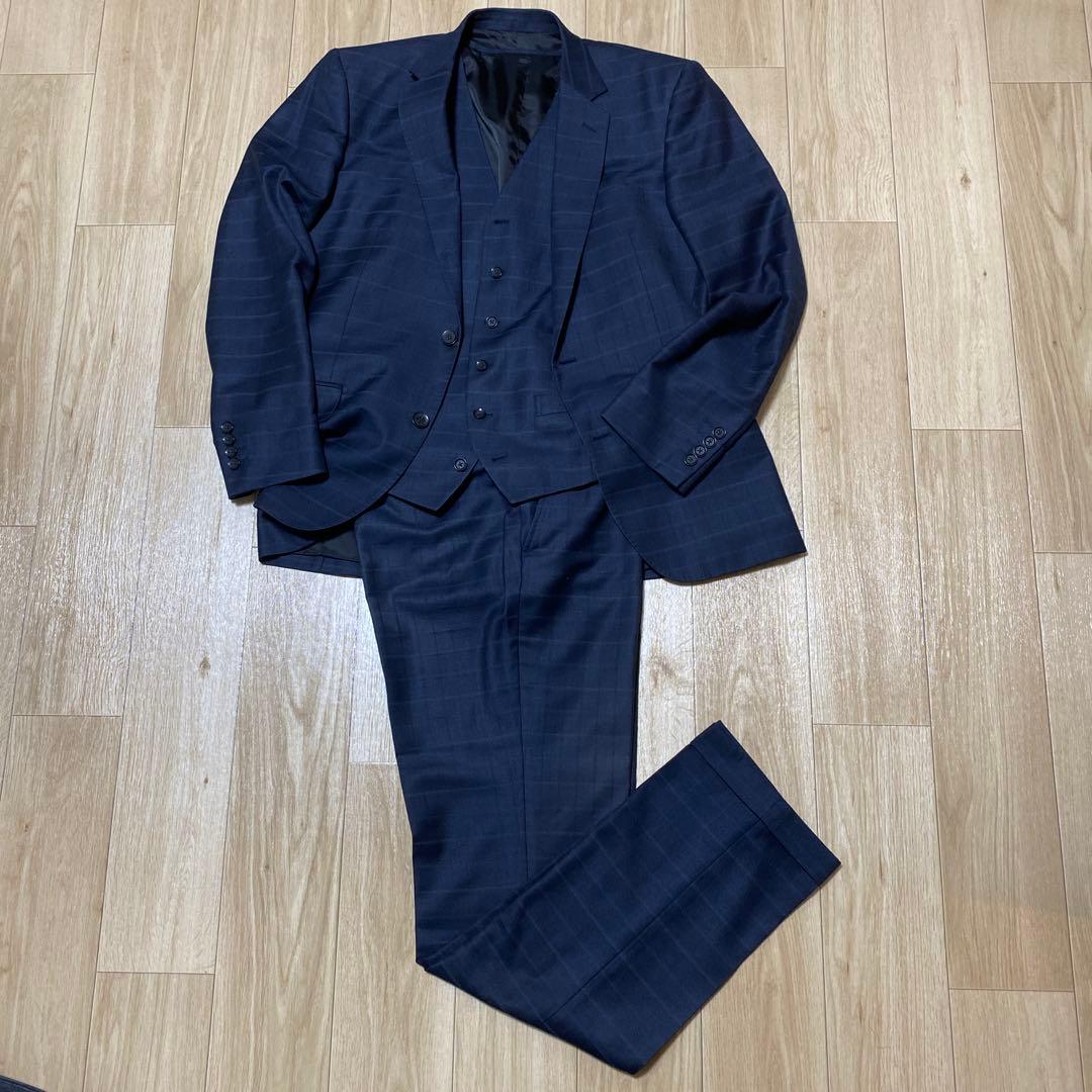 期間限定値下げ定価115,000円⭐︎メンズティノラス⭐︎3ピーススーツLL