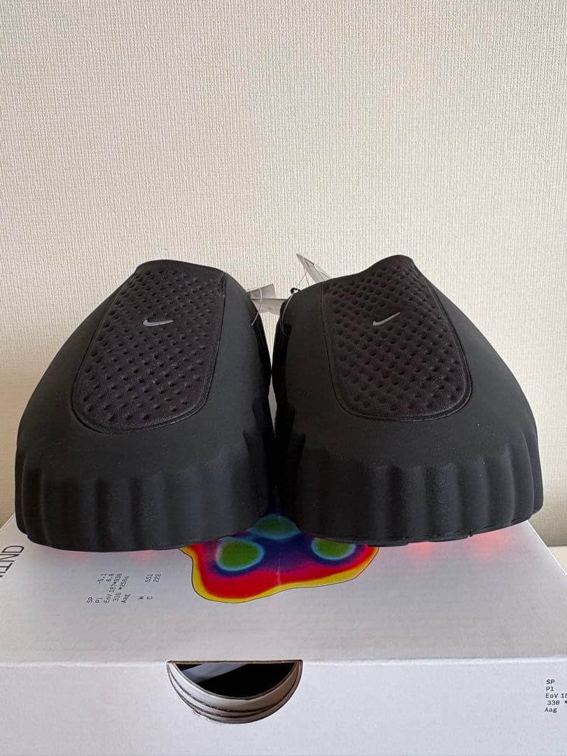 靴 Nike Mind 001 Mules \"Black/Hyper