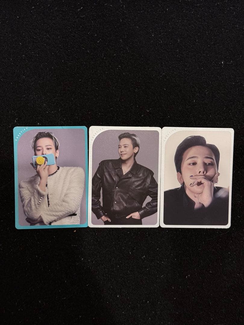 casetify×G-dragon コラボレーション限定　フォトカード