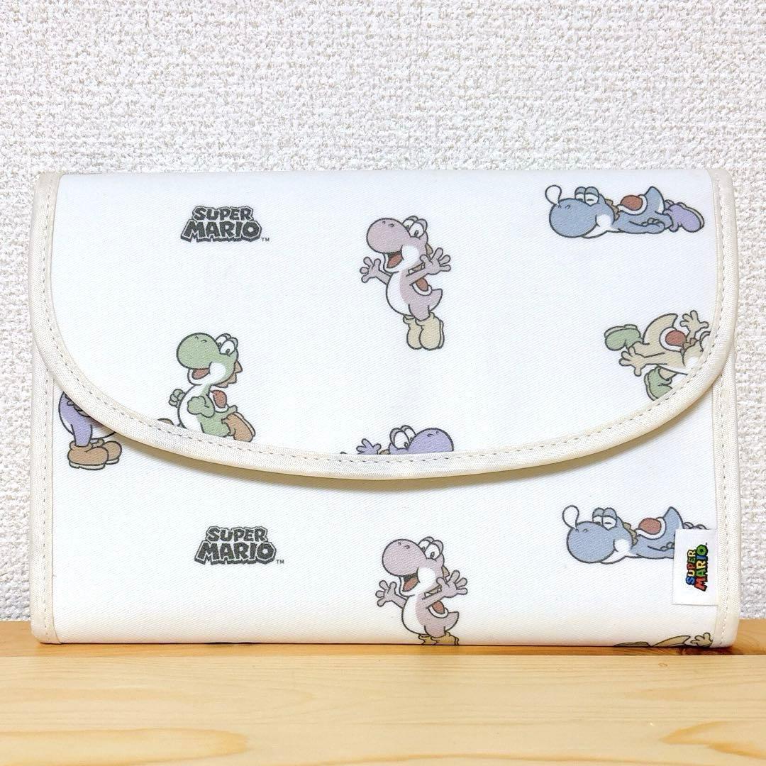 ジェラートピケ 母子手帳ケース ヨッシー Mサイズ