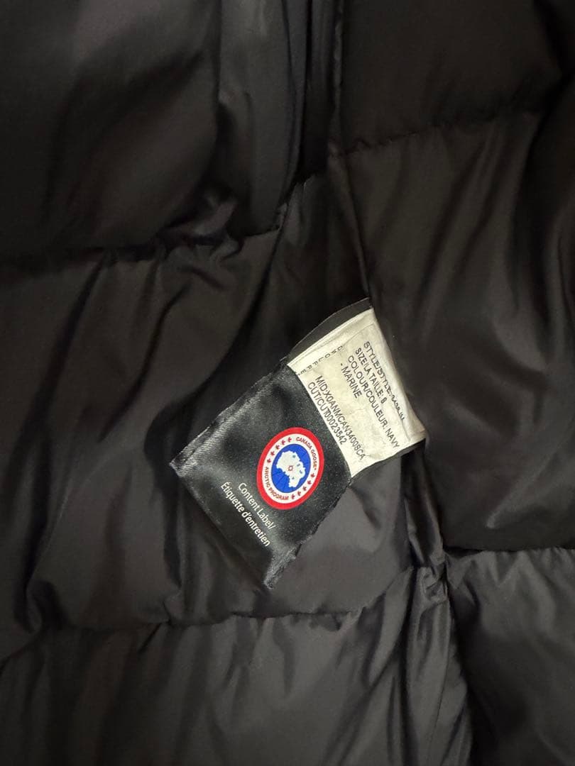   ダウンジャケット ネイビー