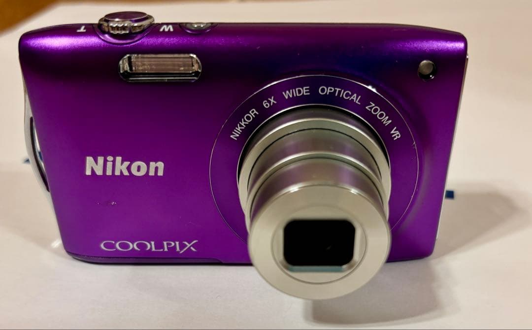 Nikon COOLPIX パープル 6倍光学ズーム