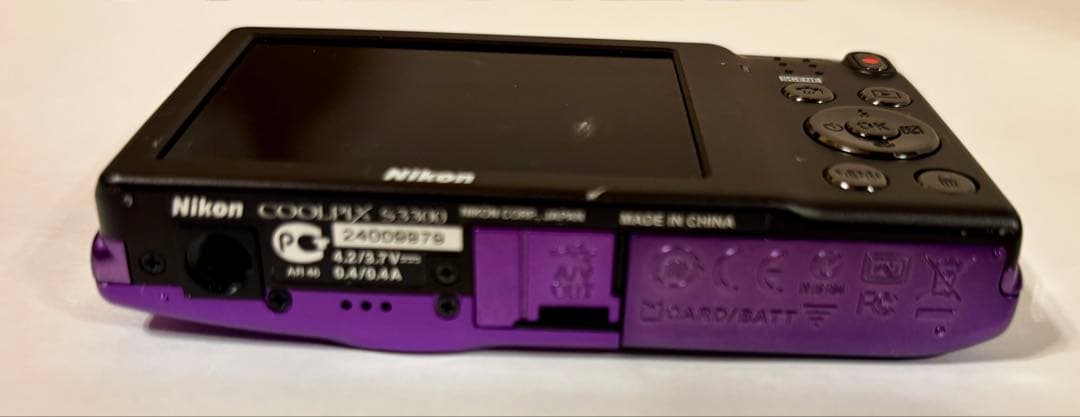 Nikon COOLPIX パープル 6倍光学ズーム