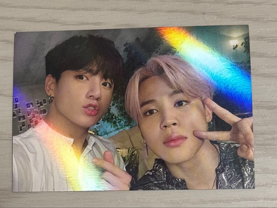 BTS MAGIC SHOP チケットホルダー ホログラムトレカ グク ジミン