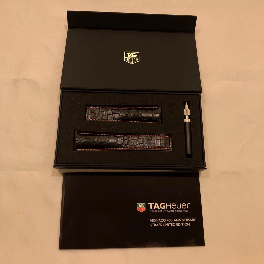 【超レア物‼️】TAG HEUER モナコ用レザーストラップ